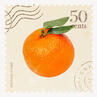 custom orange stamp