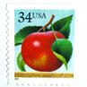 USA apple stamp circa 2001